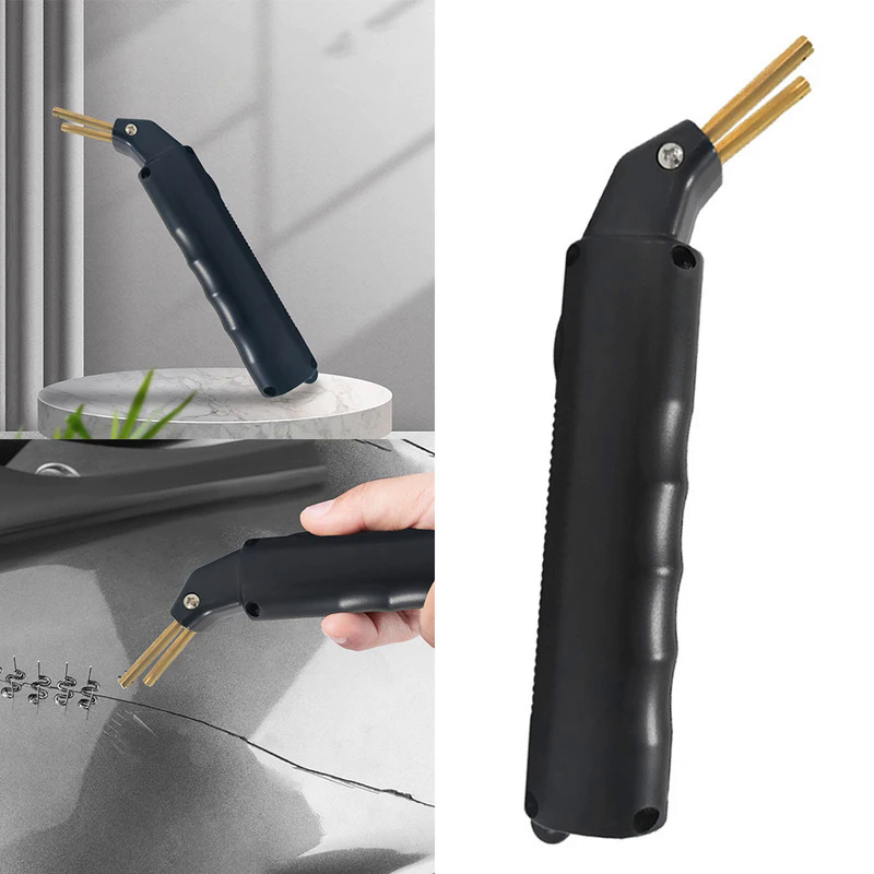 100W 220V Plastic Welding Machine with 205 PCS Staples Plastic Welding Kit Electric Soldering Iron Car Bumper Repair Tools