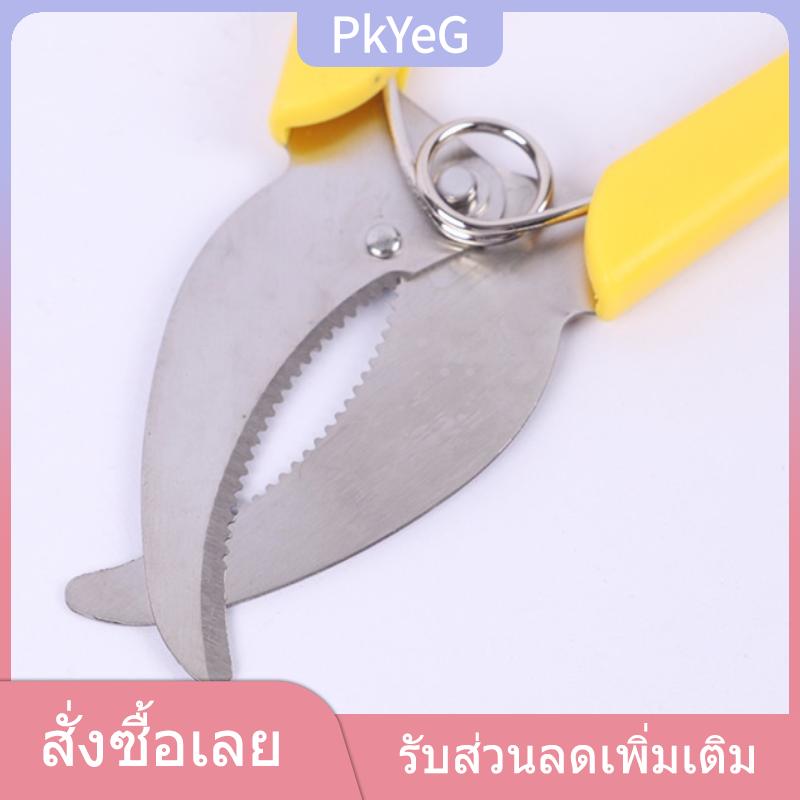 PkYeG TENXI แหวนสำหรับตัดกิ่งไม้ในสวน1ชิ้นมีดปอกคมกรรไกรกรรไกรตัดสายคาดเครื่องมือเครื่องมือทำสวนเครื่องมือใช้มือ ราคา 46 บาท*ส่งฟรี