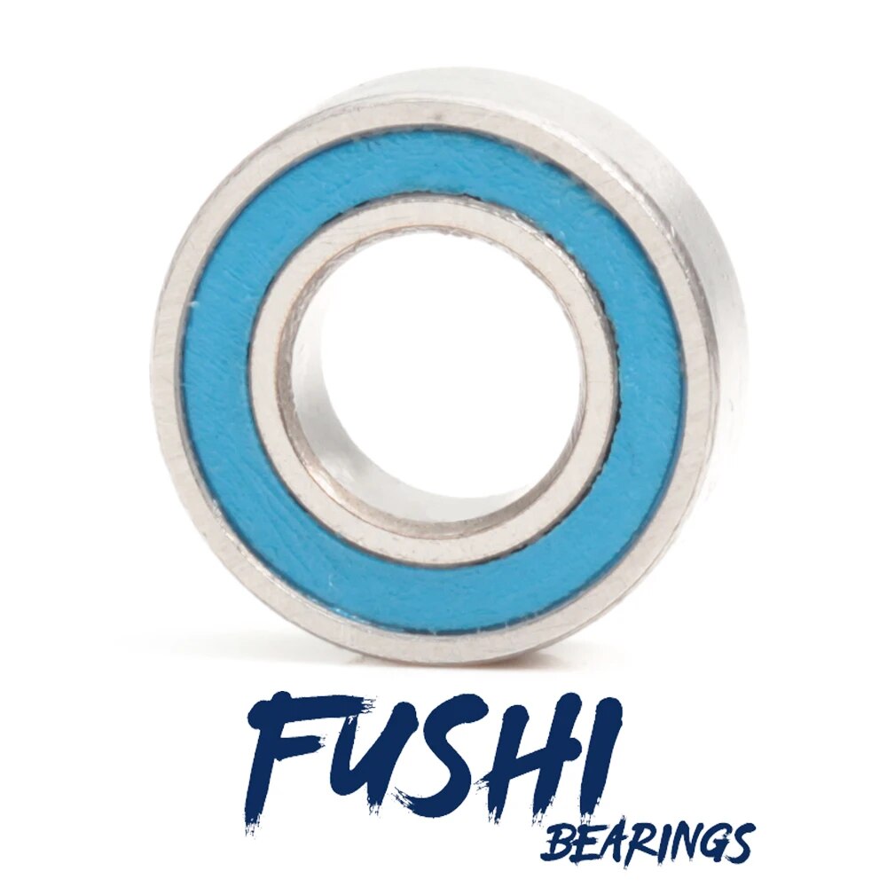 【Bestseller Alert】 Mr126rs Bearing Abec-3 10pcs 6x12x4 Mm Miniature Mr126 - 2rs Ru Bearings Blue Sealed For Axial Scx10 Ii