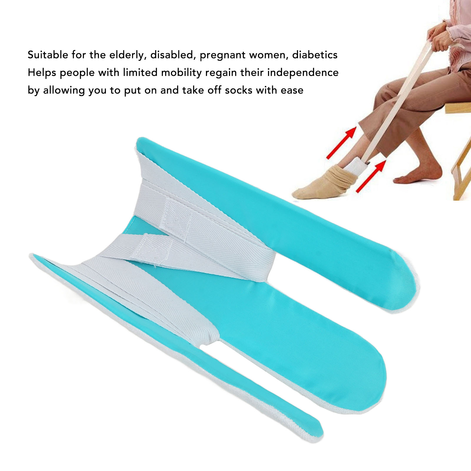 Sock kéo hỗ trợ thiết bị sock Helper nondeformable với xử lý cho nhà cho người cao tuổi