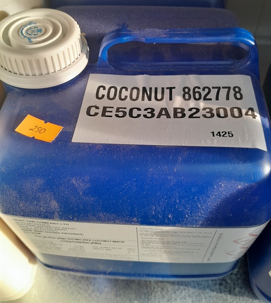 hương  liệu coconut (rbt) dừa - sữa dừa