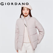 GIORDANO Women's Solid Color Padded Jacket