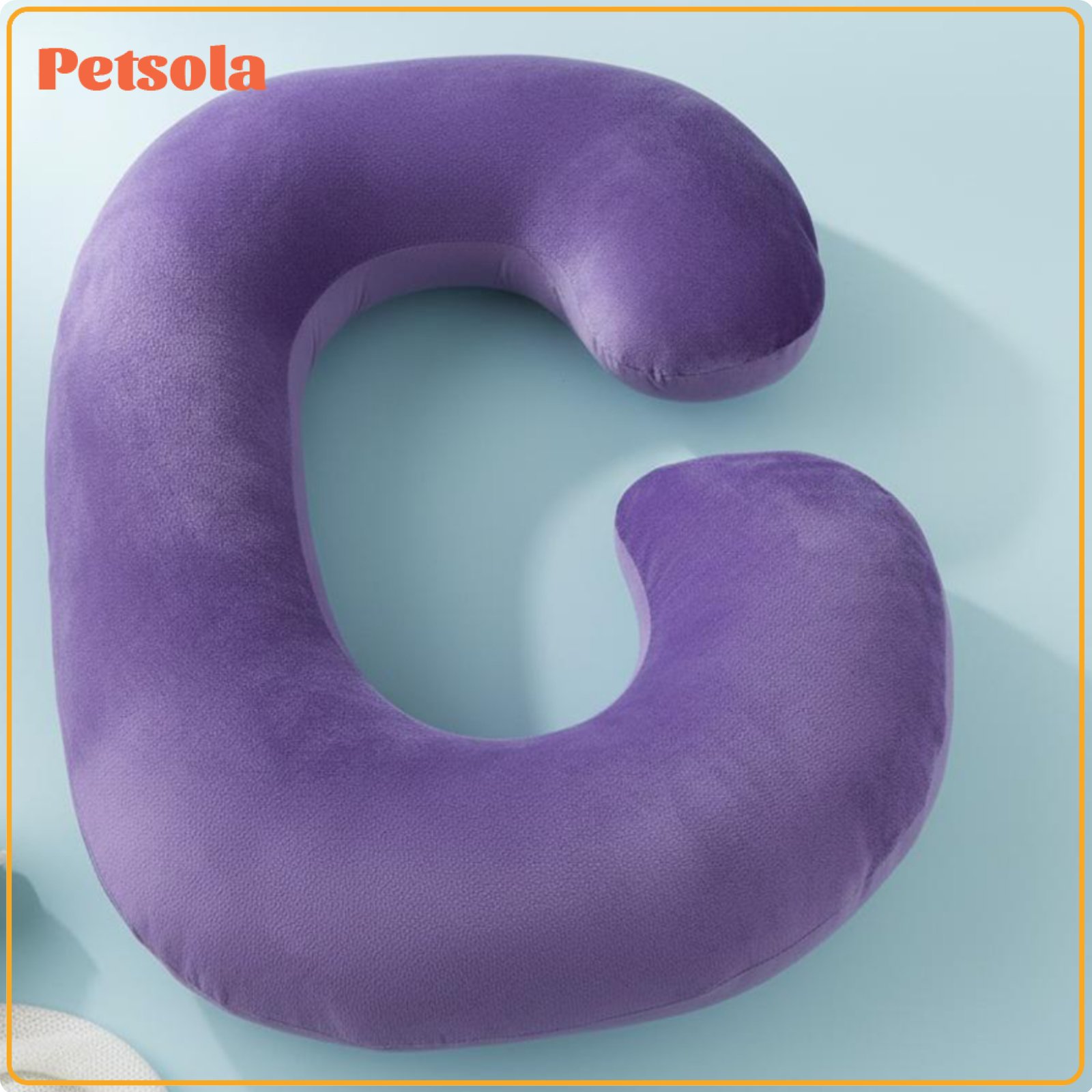 petsola Detachable Side Sleeping Support Pillow Removable Machine Washable Cover Bedding Accessory Soft Velvet Material for Women ราคา 1,696 บาท*ส่งฟรี