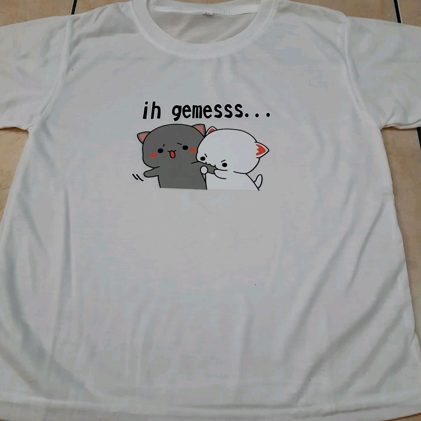 Kaos gemes buat anak usia 2-10 tahun