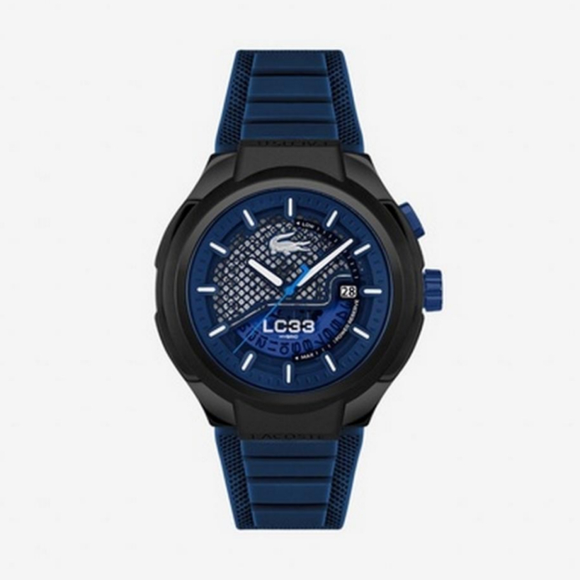 Lacoste LC33 Hybrid LC2011467 Bracelet Silicone นาฬิกาข้อมือ นาฬิกาผู้ชาย ราคา 7,760 บาท*ส่งฟรี
