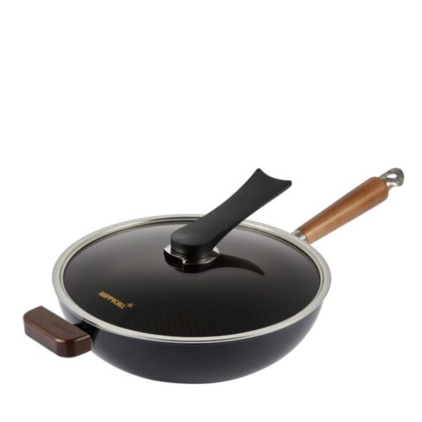 Happycall 30 cm Graphene Skillet Wok With Self Standing Lid Singapore