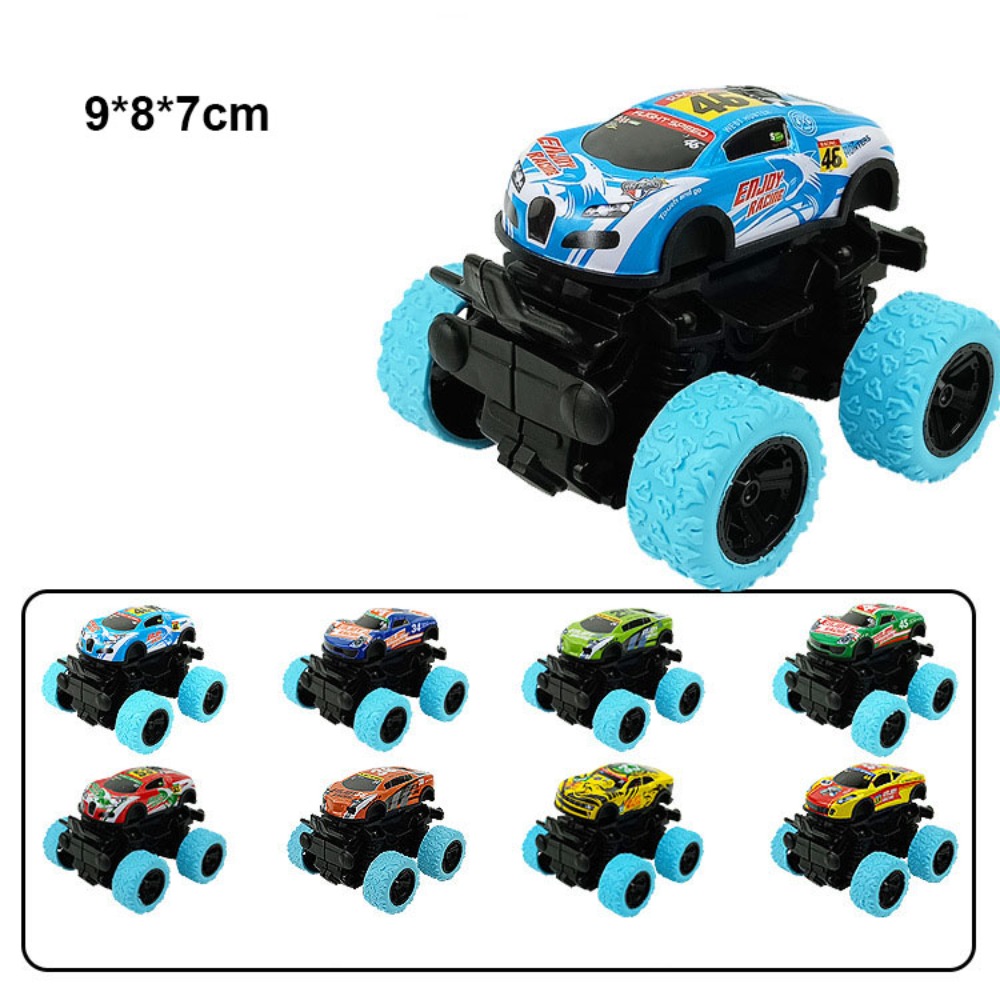 PZJBDI SHOP  lại Xe thể thao bốn bánh Chất liệu ABS Xoay 360 độ ° Xe quay trên  đất Chất lượng cao 9 kiểu dáng Xe địa hình graffiti - 5