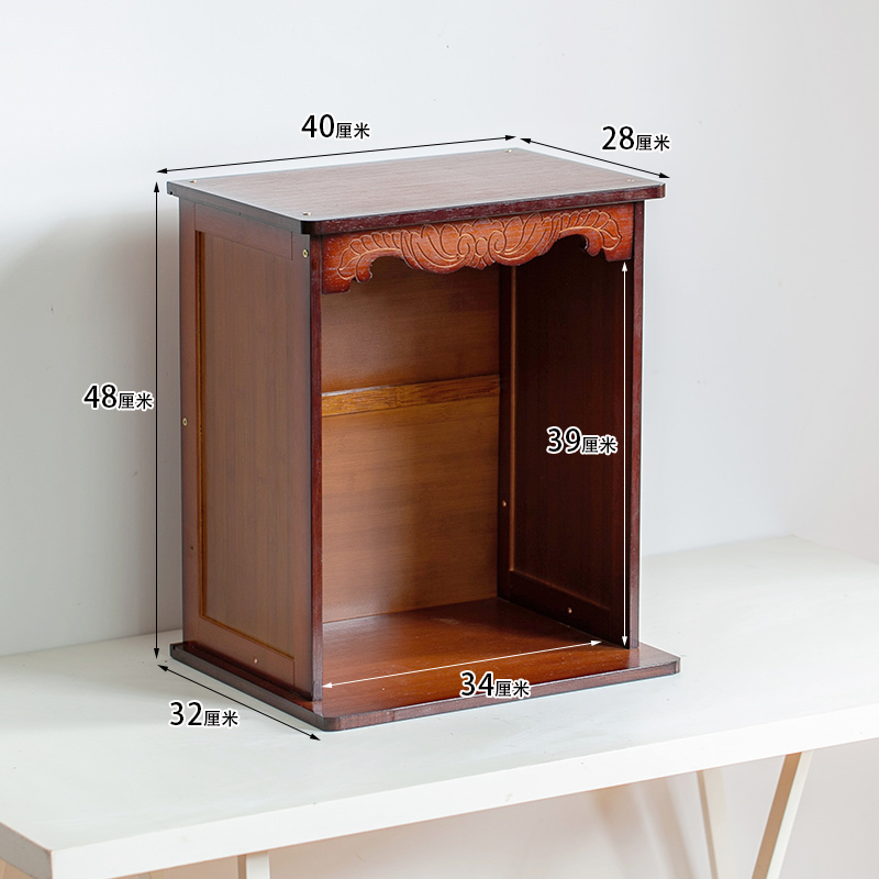 Shrine Cabinet Buddha Altar Table Buddha Cabinet Entrance Table Buddha Altar Cabinet God of Wealth Altar Environmentally Friendly Material No Odor 神台桌