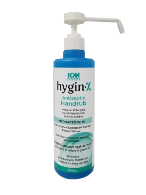 Hygin-X Antiseptic Handrub 500ml