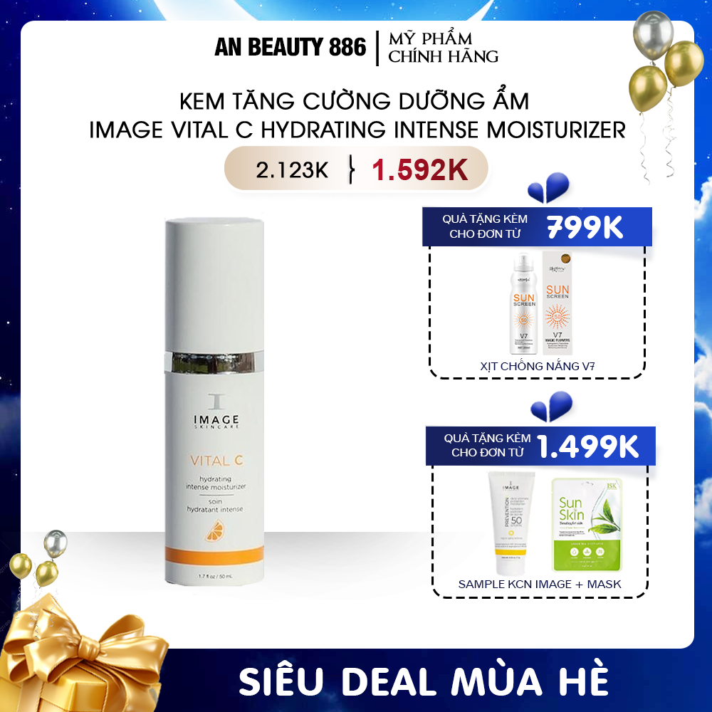 Kem dưỡng ẩm cho da Image Vital C Hydrating Intense Moisturizer 50ml