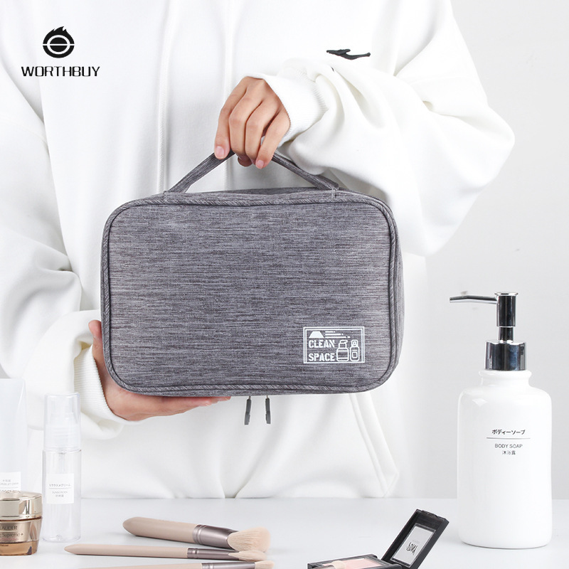 New high-capacity multifunctional luggage for business trips, portable toiletries, dry and wet separation, waterproof folding storage bag for travel