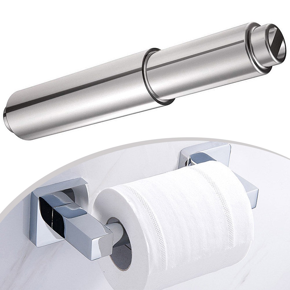 【Làm đẹp】 cuộn giấy toilet treo tường nhà vệ sinh thanh cầm Khăn GiấY ĐứNg lưu trữ phòng tắm cá tuyết