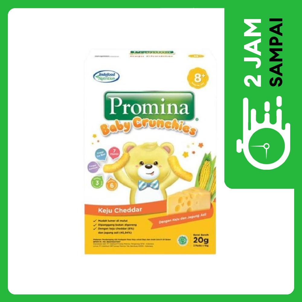 Promina Biskuit Crunchies Keju Cheddar 20 gr