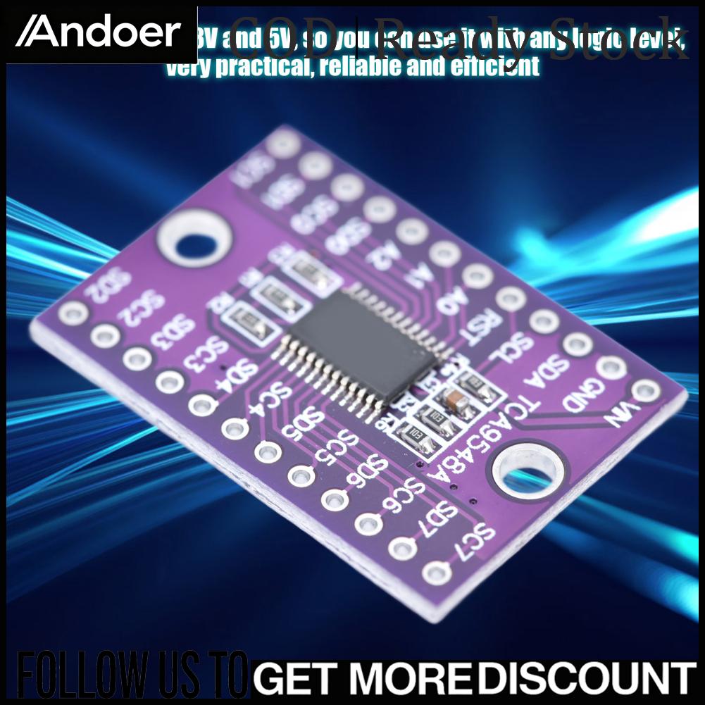 Andoer Mô-đun mở rộng của Ban phát triển 0-400kHz 1 đến 8 kênh 1.65V-5.5V cho DIY Giá 119,000 Đồng*Miễn phí vận chuyển