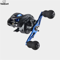 Studyset【Local delivery】Lure Low-profile Reel Ac2000 6.3:1 Speed Ratio Long Casting Metal Rocker Arms Left/right Hand Fishing Reel