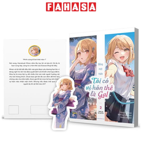 Sách Fahasa - Bỗng Một Ngày Tôi Có Vị Hôn Thê Là Gal - Tập 2 - Tặng Kèm Bookmark Bế