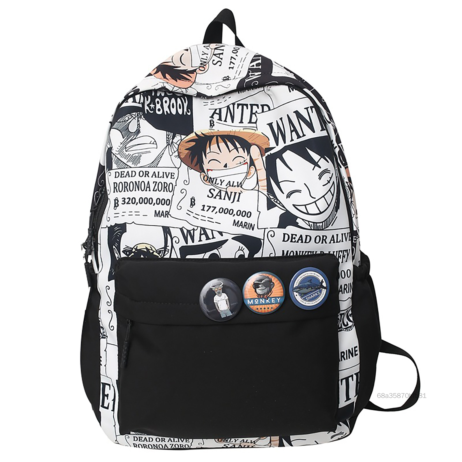 Boys Classic Backpack cho túi sách không thấm nước hàng ngày với mặt dây chuyền ếch màu xám cho đi bộ đường dài ngoài trời TF-Mel-VN