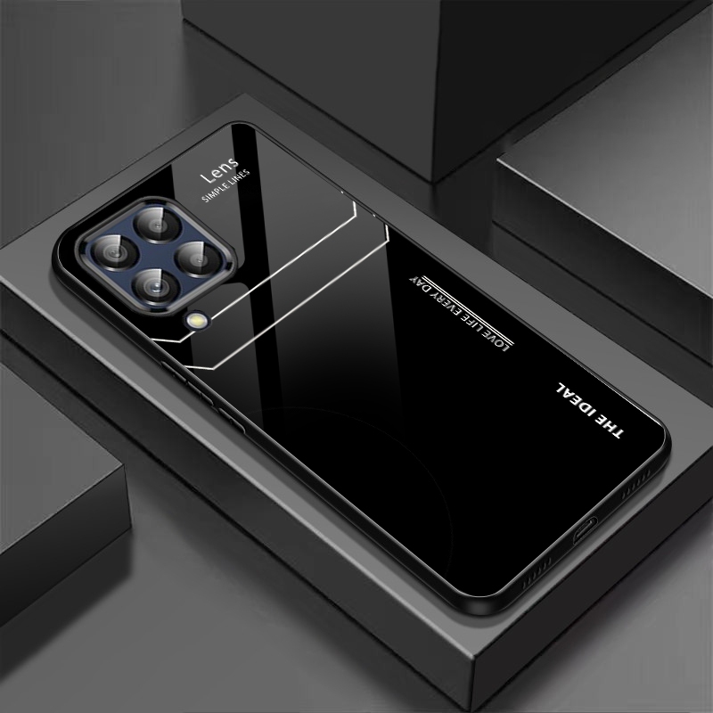 Ốp Lưng SAMSUNG M33 5G M53 5G Mặt lưng kính chống sốc thiết kế riêng