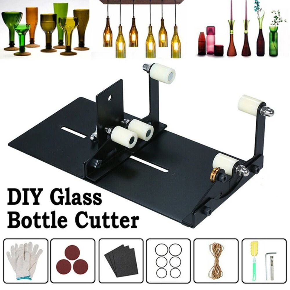 Glass Bottle Cutter Machine Professional Bottles Cutting DIY Glass Cut Tool  For Champagne Bottles And Jars