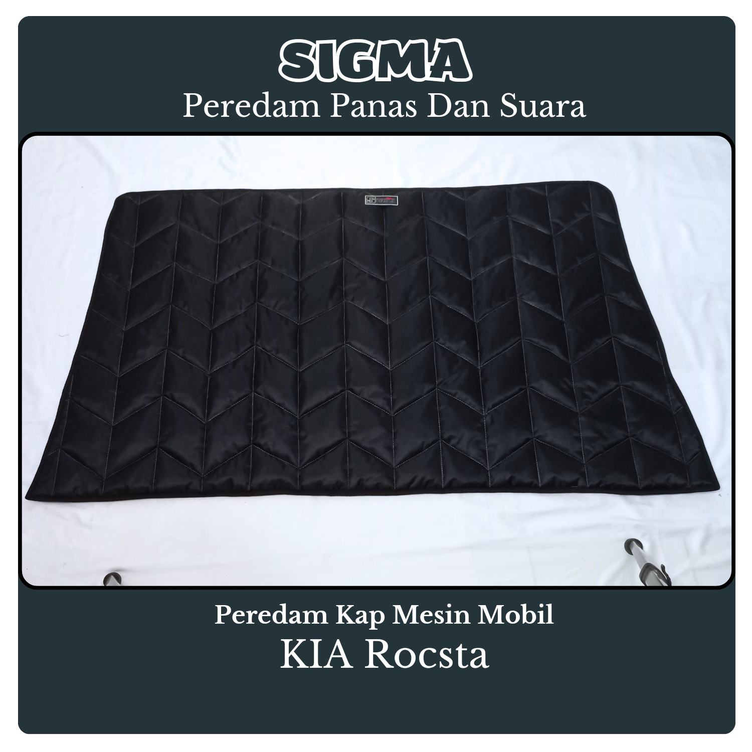 Peredam Panas Dan Suara Kap Mesin Mobil Kia Rocsta Harga 450,000 rupiah*Gratis Ongkir