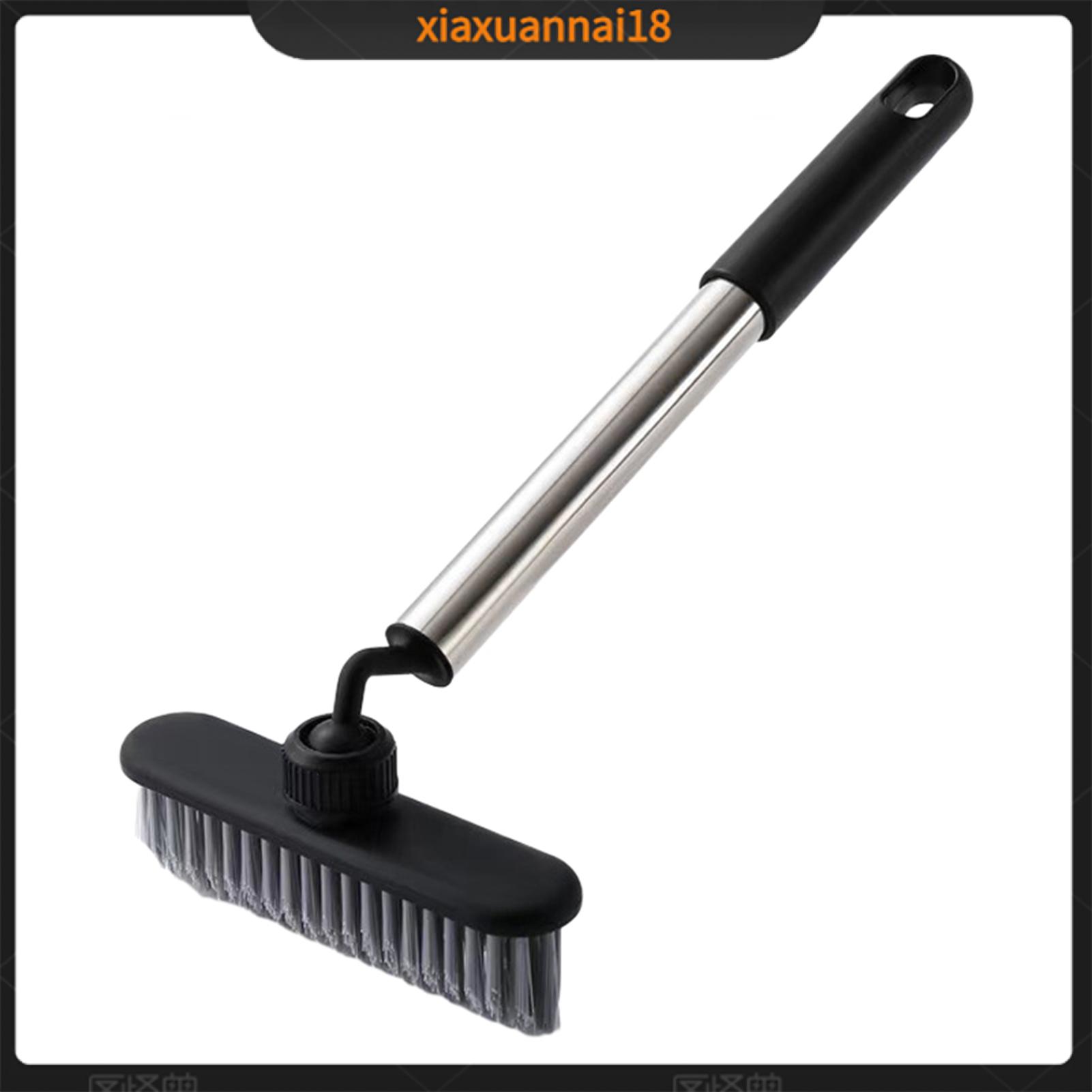 xiaxuannai Corner Cleaning Brush Crevice Brush with Extended Handle Universal 360° Rotation V-shaped Dense Bristles for Stubborn Stain Removal Multi-purpose Cleaning Tool for Home Kitchen Car – Durable