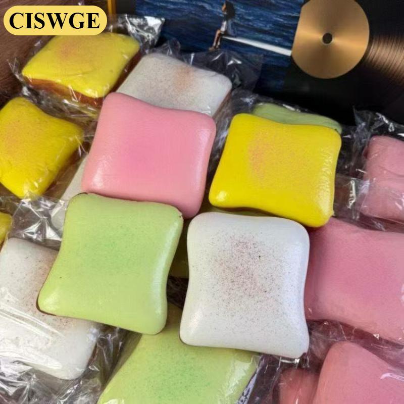 CISWGE ของเล่นคลายเครียดรูปขนมปังจัสมิน1ชิ้นของเล่นสำหรับเด็กผู้ใหญ่ของขวัญวันเกิดลดความวิตกกังวล1ชิ้น ราคา 55 บาท*ส่งฟรี