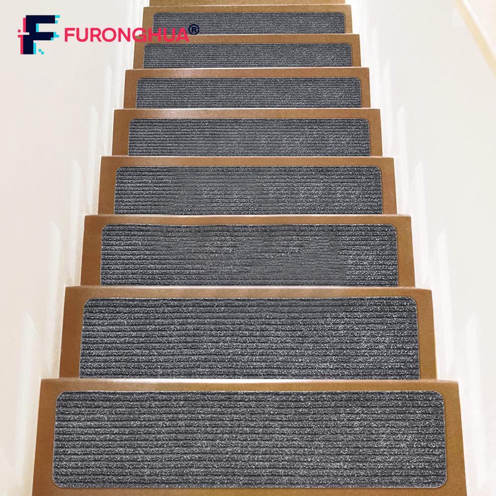 Home Decorations Stair Treads Stair Decor Stair Mats With Push Roller 4*24inch ราคา 2,003 บาท*ส่งฟรี