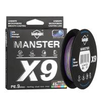 SeaKnight Brand X9 Fishing Line 500M 300M 150M Thin and Strong 9 Strands PE Braided Line Water based dyeing technology Saltwater