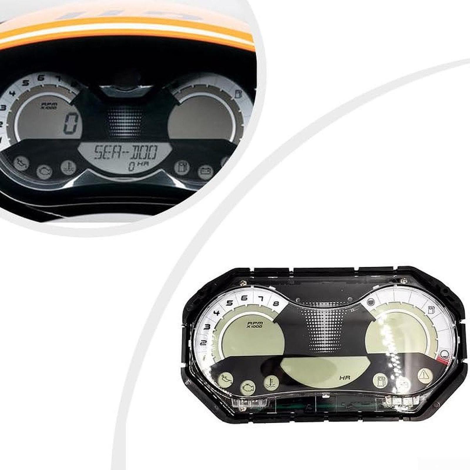 Miracle Shining 278002273 Speedometer Gauge with Chrome Bezel High Performance Components Watercraft Dashboard for Wake 155 GTI 130 ราคา 4,819 บาท*ส่งฟรี