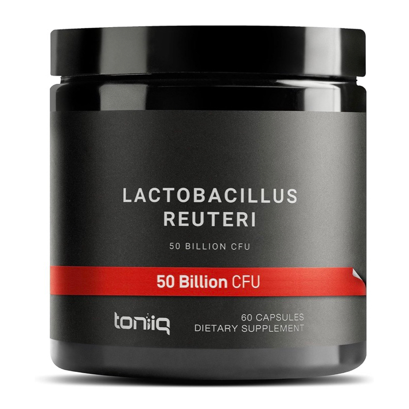 Viên chay siêu lợi khuẩn Toniiq 50 Billion CFU Lactobacillus Reuteri Probiotic 50mg 60viên
