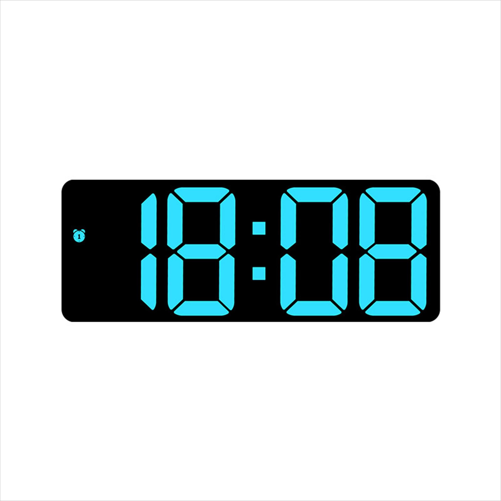 Digital Smart Alarm Clock Jam Meja Digital LED Jam Weker Pintar Digital Smart Alarm Clock 0712L