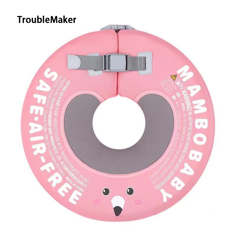 TroubleMaker 0-12 months old infants and small children with inflatable neck swimming pool at home ราคา 457 บาท*ส่งฟรี