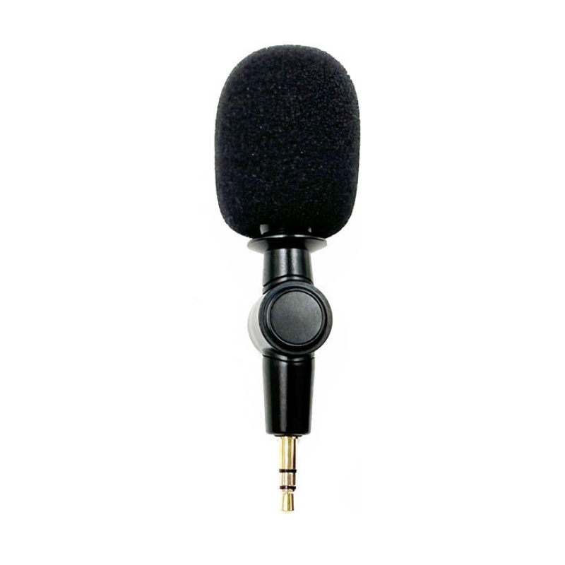 Mobile Phone Live Broadcast Microphone, Style: Pro 3.5 Straight Head 3-section Plug (Sponge Cover) In Stock ราคา 176 บาท*ส่งฟรี