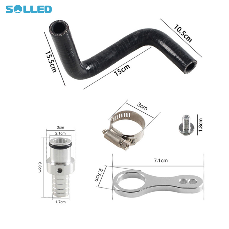 Coolant Hose Kit Cooler Bypass Adapter Compatible For Ram Cummins 2009 - 2019 Car Engines Transmission Accessories