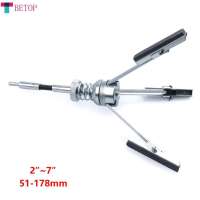 本地Teabelle  Steel Three-jaw Cylinder Sander Inner Diameter Grinder Car Engine Brake Cylinder Bore Hone Tool Flexible Shaft Honing 18-63mm