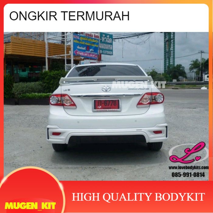 (COD) Aksesoris Bemper BODYKIT TOYOTA ALTIS 2010 2011 2012 Ongkir Hemat Grade A kuat-tebal-lentur Harga  1,145,000 Ringgit*Penghantaran Percuma