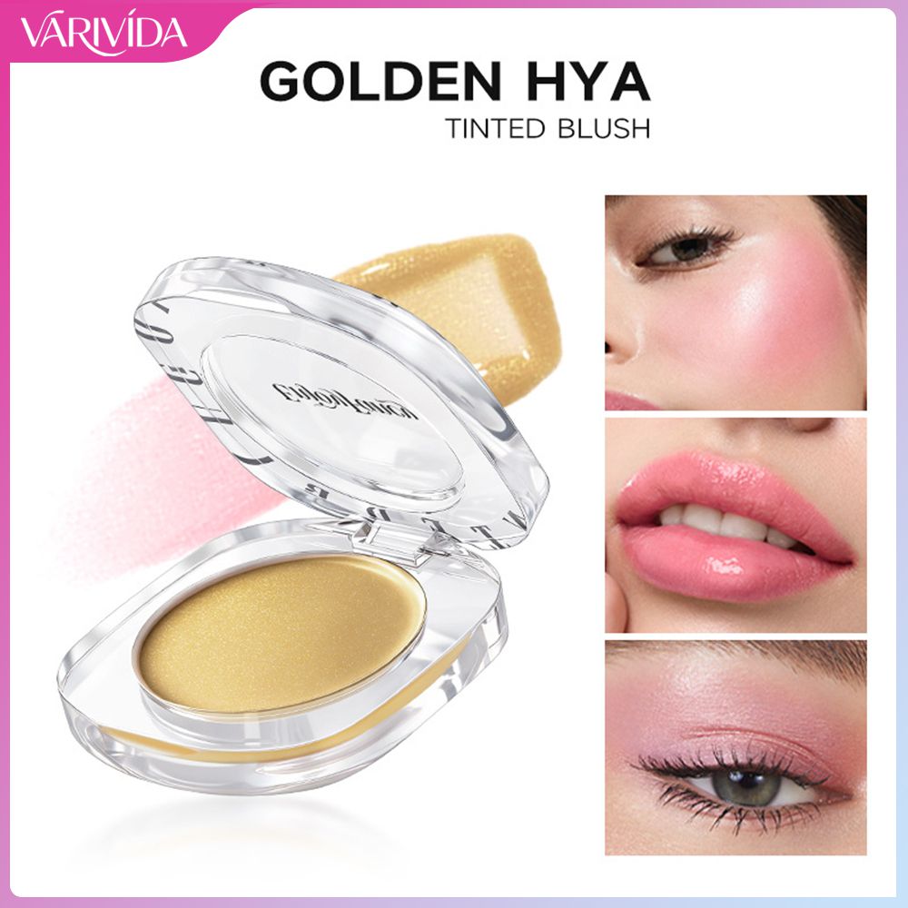VARIVIDA 【จัดส่ง 3 วัน】EnjoyFancy Hydrating Blush Multi-Stick – บลัชออนแท่ง 2 in 1 ใช้ได้ทั้งแก้มและไฮไลท์ ให้ความชุ่มชื้น เปล่งประกายธรรมชาติ สว่างละมุน ราคา 17 บาท*ส่งฟรี