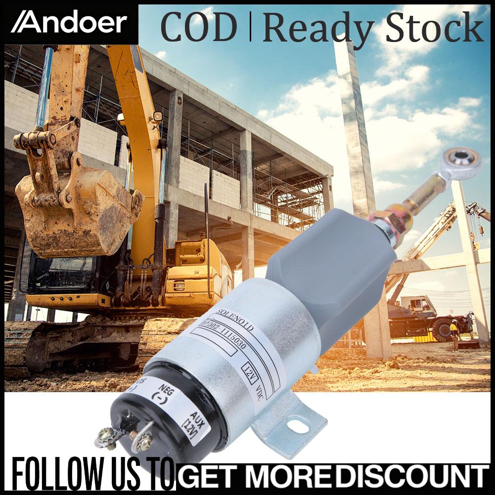 Andoer เชื้อเพลิงปิดเครื่องกำเนิดไฟฟ้าโซลินอยด์เชื้อเพลิงปิดปิดหยุดโซลินอยด์ทนอุณหภูมิสูงอัตโนมัติ 12V มัลติฟังก์ชั่นสำหรับเครื่องกำเนิดไฟฟ้า ราคา 2,846 บาท*ส่งฟรี