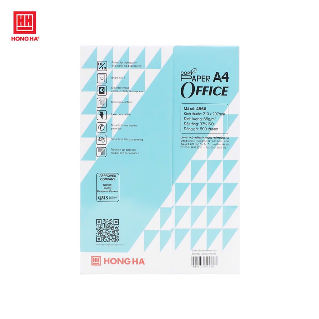 [Thùng 5 ream] Giấy in / Giấy Photocopy Paper One A4 Định Lượng 70gsm - 500 tờ/ream