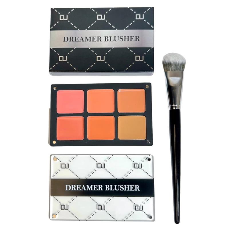 Bảng má hồng và khối kem dreamer umi blush 6 in 1
