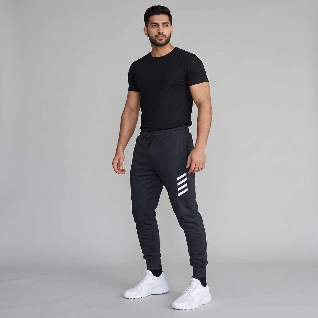 Trouser For Men, Gym, Sports - Stay Active And Stylish With Gym And Sports Trousers- Premium Quality With Fine Stitching For Elegant Look