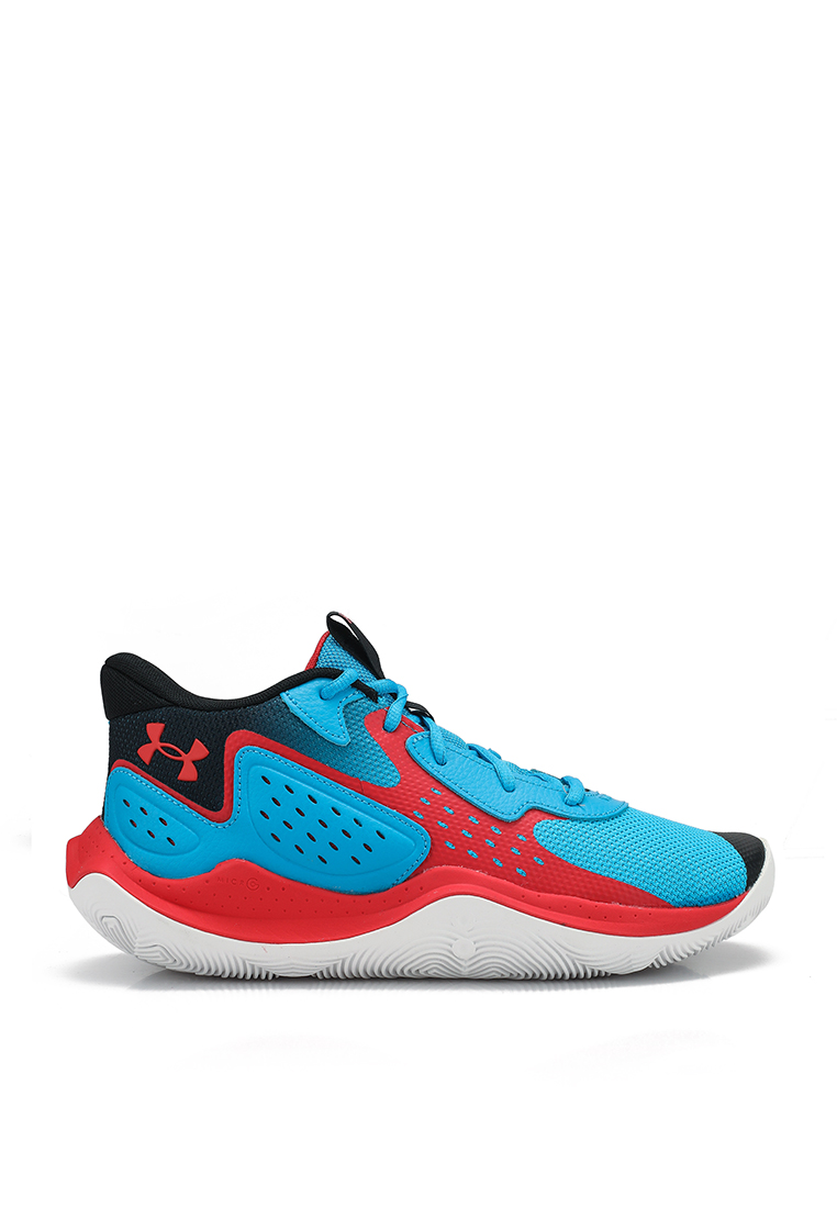 Discount on Under Armour  shoes - SKU: Under Armour Jet '23 Sneakers (Unisex) - Capri/Black/Red Solstice