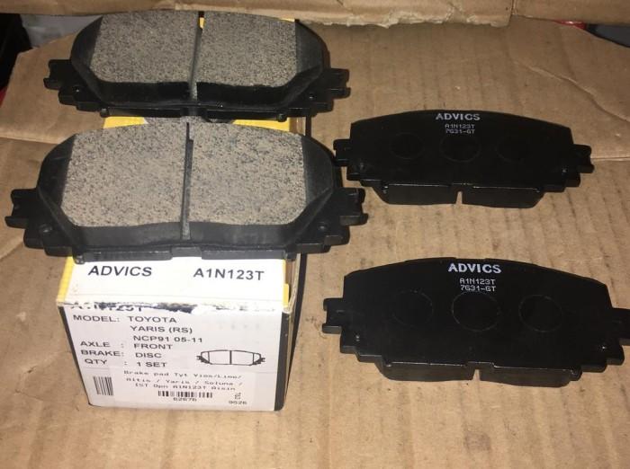 BRAKE PAD / KAMPAS REM TOYOTA YARIS TIPE S DPN A1N123T AISIN -62676 Giá 618,000 Đồng*Miễn phí vận chuyển