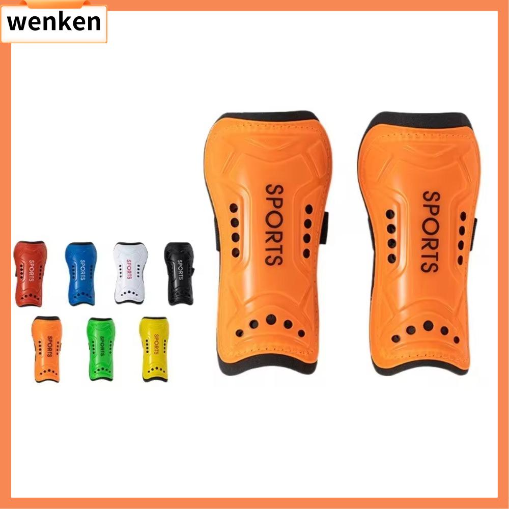 WENKEN Trọng lượng nhẹ Bảo vệ ống chân bóng đá Bảo vệ bắp chân Bảo vệ bóng đá Đệm cẳng chân bóng đá Bảo vệ Dụng cụ bóng đá Trẻ em