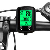 Touch Bike Speedometer: 19 Functions, Waterproof, Backlight 