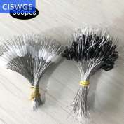 [COD] CISWGE 300 cái lốc Float cao su Stopper câu cá Bobber Stopper Float hình trụ không gian B
