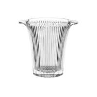 Polycarbonate Ice Bucket Ø26xH24.2.8xTop19.6xBottom12.8cm 3.7L Clear