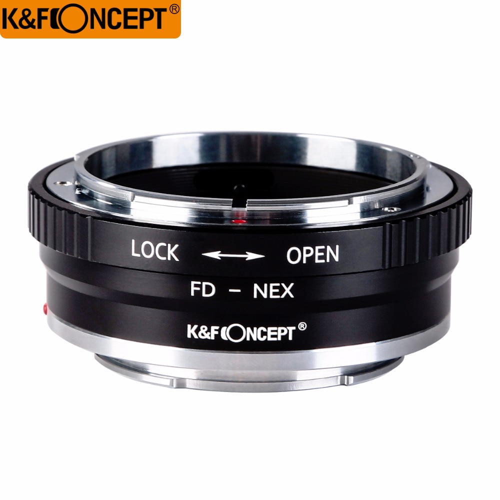 K&F CONCEPT FD-NEX II Camera Lens Adapter For Canon FD Lens To For Sony