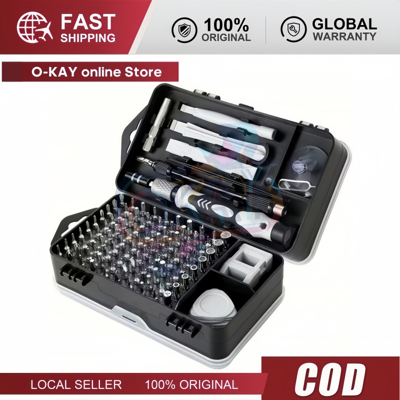 Bộ Tua Vít Đa Năng Mini 115 Chi tiết Cao Cấp - Sửa Điện Thoại, Laptop, Kính, Đồng Hồ - Tiện Lợi