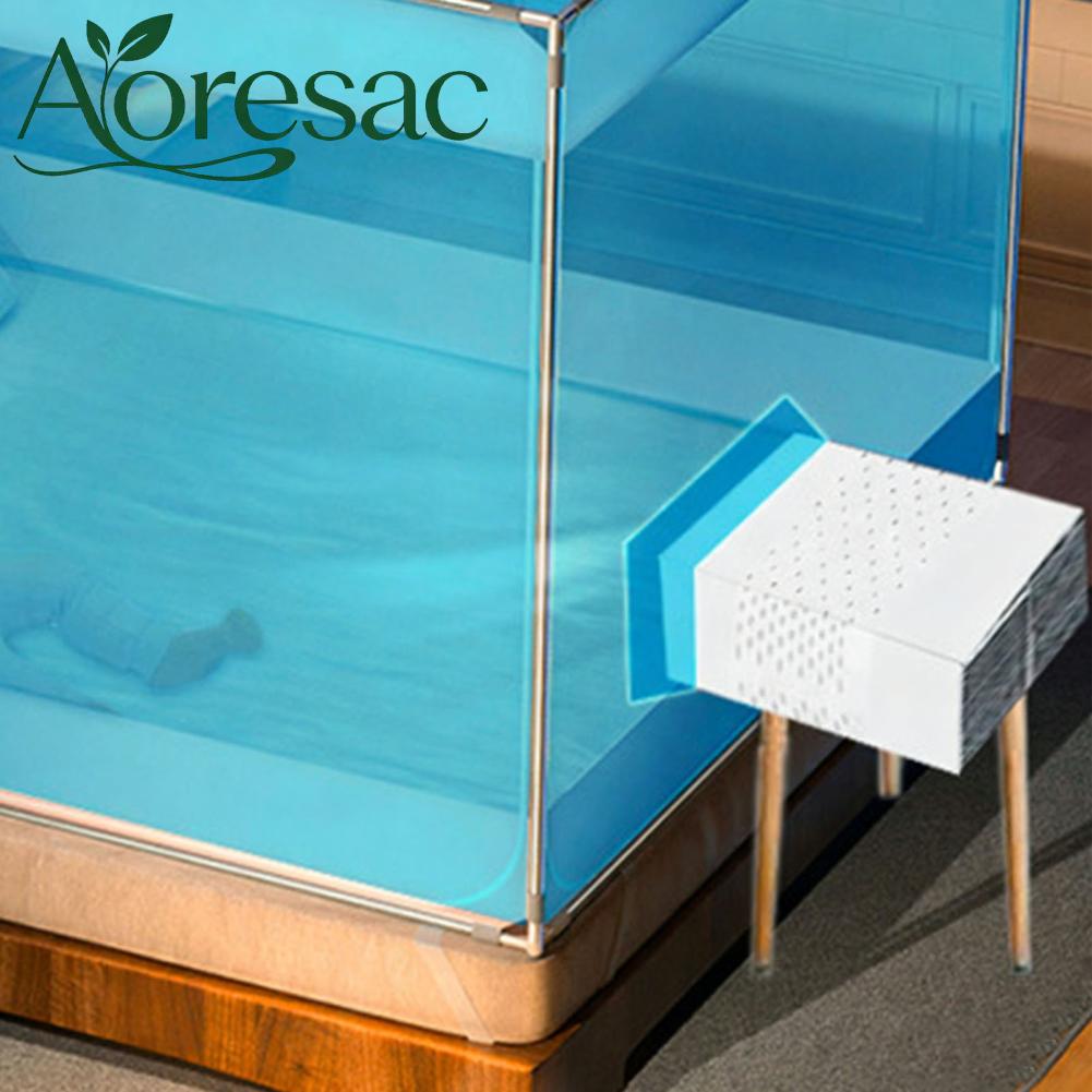 Aoresac เครื่องปรับอากาศแบบพกพาเสียงรบกวนต่ำเครื่องทำความเย็น AC อัจฉริยะพร้อมรีโมทคอนโทรลสำหรับห้องครัวหอพักสำนักงานแคมป์ปิ้งรถพื้นที่สัตว์เลี้ยง ราคา 13,229 บาท*ส่งฟรี